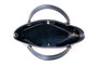 Vince Camuto Bolso Ravenna Dark Blue, Bolso de Piel de Polivinilo Azul Oscuro, Dimensiones 25x10x20 cm